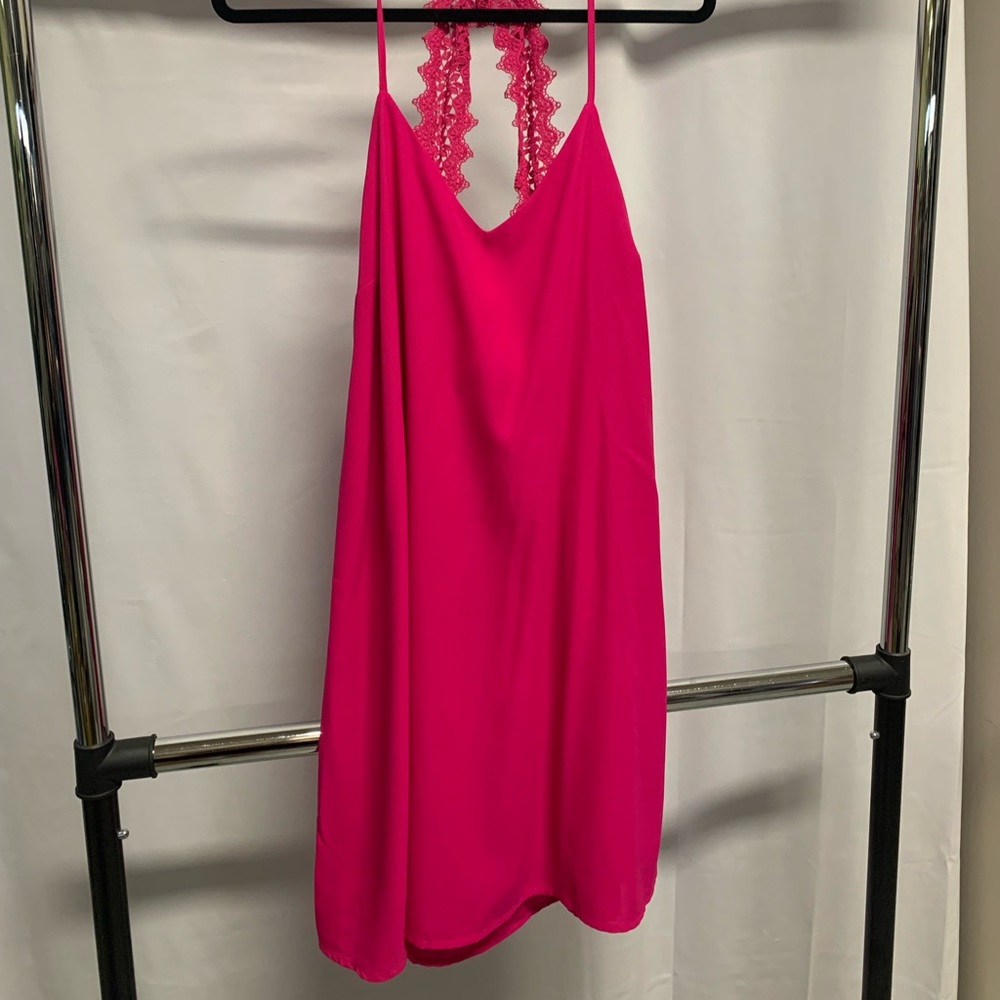 Pink summer dress